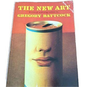 Art Anthology New Critical 1966 Battcock Gregory Pop Illustrated Mod Vtg The 60s